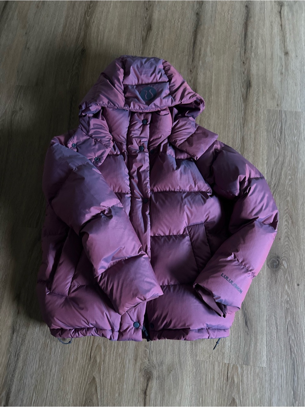 lululemon athletica irredecent  purple Puffer Jacket